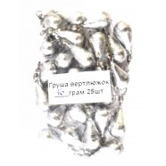 Грузило Крапля / груша з вертлюгом, вага 15г