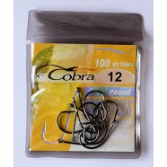 Рибальські гачки Cobra round, 10шт, розмір № 12