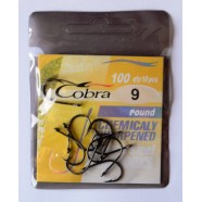 Рибальські гачки Cobra round, 10шт, розмір № 9