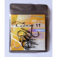 Рибальські гачки Cobra round, 10шт, розмір № 11