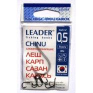 Гачки Leader CHINU BN, № 0,5 (9шт.)