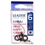 Гачки Leader CHINU BN, № 6 (7шт.)