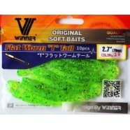 Силіконова приманка їстівна Winner, TBR-016, 70мм, колір № 20