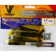 Силіконова приманка їстівна Winner, TBR-016, 70мм, колір № 34