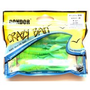 Силіконова принада Condor їстівна, SD-80, 80мм, 8шт., колір № 30