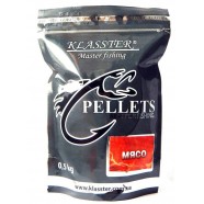 Пелети KLASSTER прикормочный гранула 4мм, 500г., м'ясо