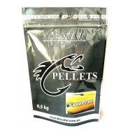 Пелети KLASSTER прикормочный гранула 4мм, 500г., кукурудза