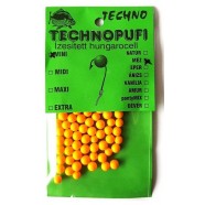 Techno pufi шарики пенопласта, мини (2-4мм), мёд