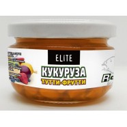 Рибальська наживка Кукурудза ELITE ROBIN скло 125г., тутті - фрутті