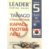 Гачки для риболовлі Лідер TANAGO BN, № 0,5 (10шт.)