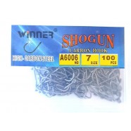 Гачки WINNER SHOGUN, 100 шт, розмір № 12