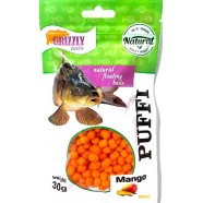Рибальське повітряне тісто, Puffi Grizzly Міні, вага 30г, смак Манго