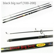Удилище серфовое Siweida Black Big Surf, тест 100-250 гр, длина 3,9м