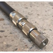 Ручка для підсака SHE-SHEN довжина телескопічна карбон, довжина 3м