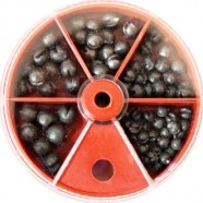 Набір грузил середній, 7 видів