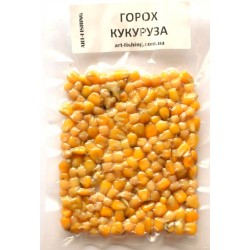 Наживка для риболовлі горох-кукурудза Art Fishing у вакуумній упаковці, Оригінал, 100гр