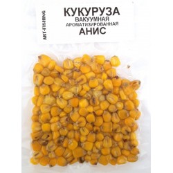 Наживка Кукурудза Art Fishing у вакуумній упаковці, 100гр, аніс