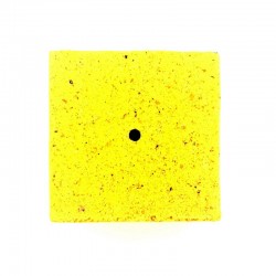 Кубик для макушатника з отвором 45х45х20 мм, ваніль