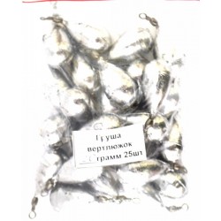 Грузило Крапля / груша з вертлюгом, вага 50г