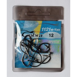 Гачки Кобра crystal, 10шт, розмір № 12