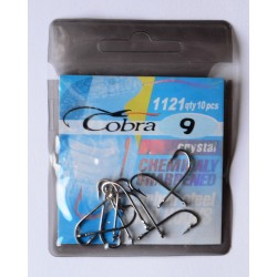 Гачки Кобра crystal, 10шт, розмір № 9