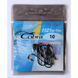 Гачки Кобра crystal, 10шт, розмір № 10