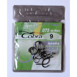 Гачки для риболовлі Кобра iseama, 10шт, розмір № 9