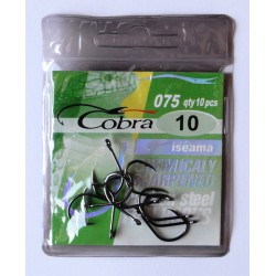 Гачки для риболовлі Кобра iseama, 10шт, розмір № 10