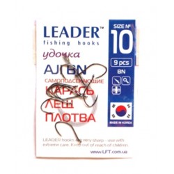 Гачки Лідер AJI BN, № 10 (9шт.)