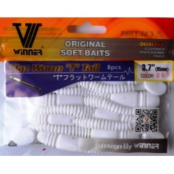 Приманка їстівна силіконова Вінер, TBR-017, 95мм, колір № 5