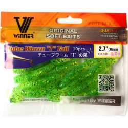 Їстівний силікон Winner, TBR-012, довжина 70мм, колір № 20