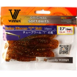 Їстівний силікон Winner, TBR-012, довжина 70мм, колір № 9