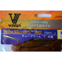 Їстівний силікон Winner, TBR-012, довжина 70мм, колір № 12