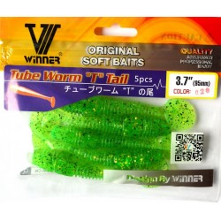 Їстівний силікон Вайнер, TBR-013, довжина 95мм, колір № 20