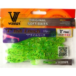 Принада-Їстівка силіконова Winner, TBR-019, 75мм, колір № 20