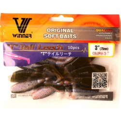 Принада-Їстівка силіконова Winner, TBR-019, 75мм, колір № 33