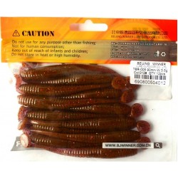 Силіконова їстівна приманка Winner, TBR-005, 90мм, колір № 12