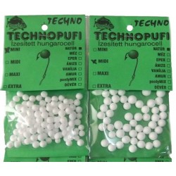 Techno pufi шарики пенопласта, мини (2-4мм), чеснок