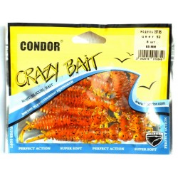 Їстівна силіконова принада Condor IST-85, 85мм, 8шт., колір № 52