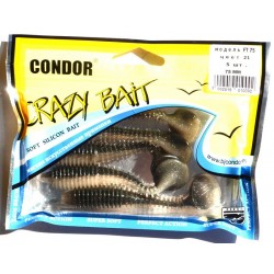 Силіконова принада їстівна Condor (Кондор), FT-75, 75мм, 5шт., колір № 21
