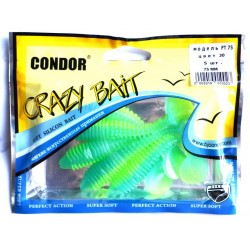 Силіконова принада їстівна Condor (Кондор), FT-75, 75мм, 5шт., колір № 30