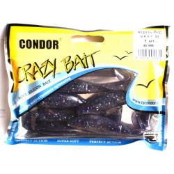 Силіконова принада їстівна Condor (Кондор), FTK-80, 80мм, 7шт., колір № 23