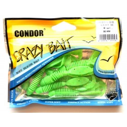 Силіконова принада Condor їстівна, SD-80, 80мм, 8шт., колір № 10