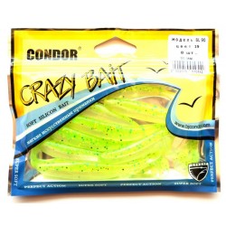 Силіконова принада їстівна Condor (Кондор), BL-90, 90мм, 8шт., колір № 19