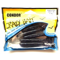 Силіконова принада їстівна Condor (Кондор), CCF-95, 95мм, 7шт., колір № 23