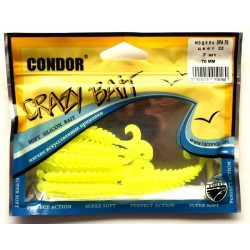 Їстівна силіконова принада Condor, SPA-70, 70мм, 7шт., колір № 32
