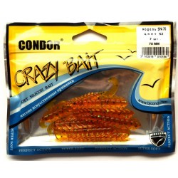 Їстівна силіконова принада Condor, SPA-70, 70мм, 7шт., колір № 52