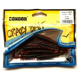 Їстівна силіконова принада Condor, SPA-70, 70мм, 7шт., колір № 189