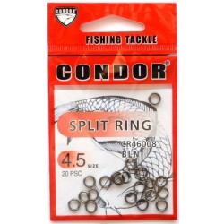 Заводні кільця Condor, 20 шт, розмір № 4,5