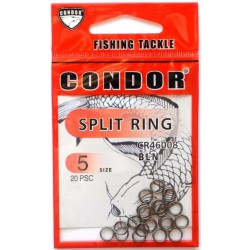 Заводні кільця Condor, 20 шт, розмір № 5